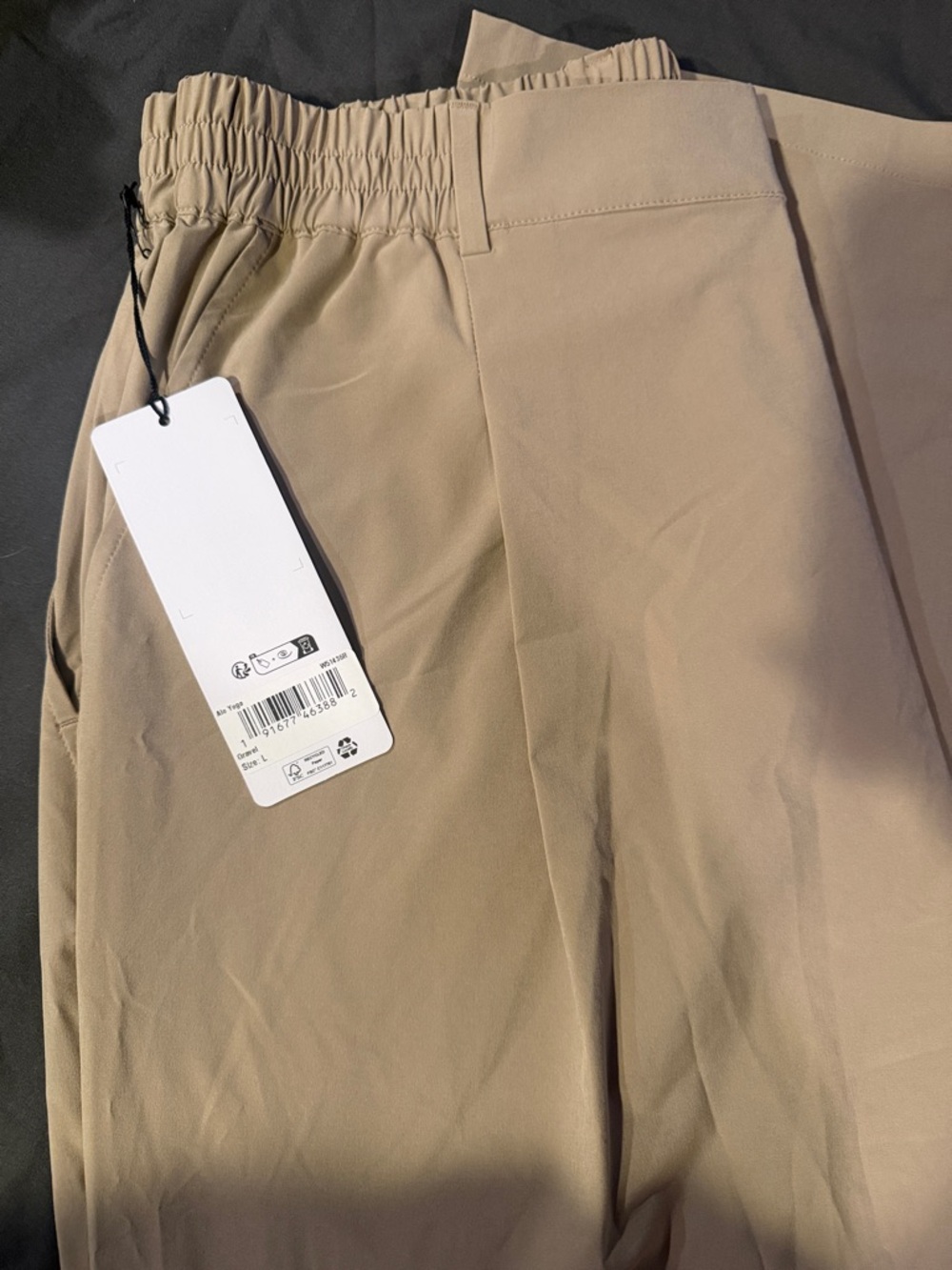 ALO Yoga Women's Wide-Leg Trousers - Beige - Picture 2 of 4